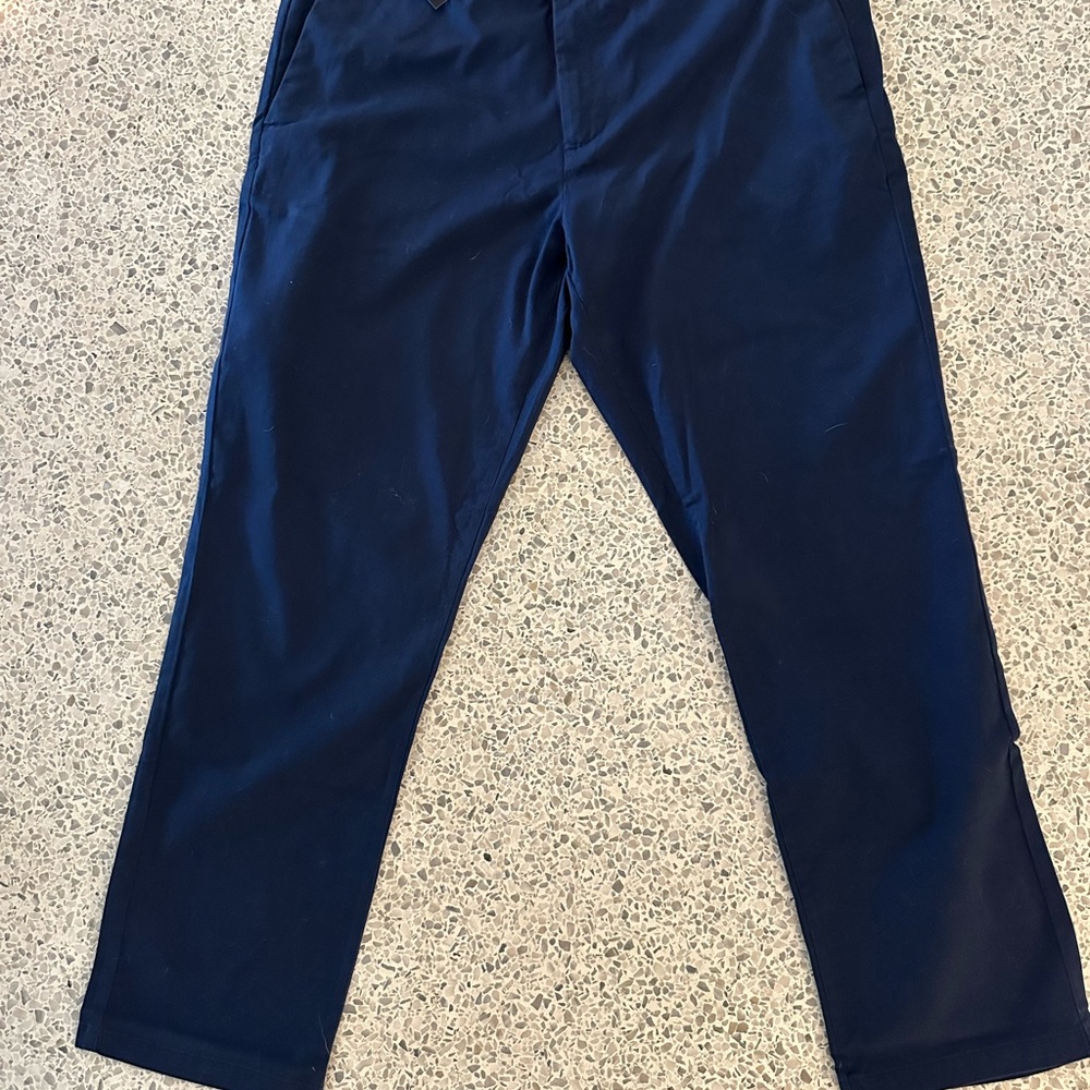 Banana Republic Men’s Chino Pants – Navy, Classic Fit, Stretch, Size 36x30